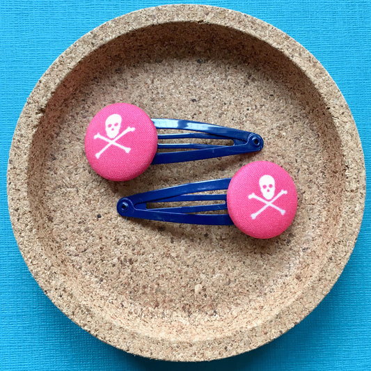 Pink Skull & Crossbones