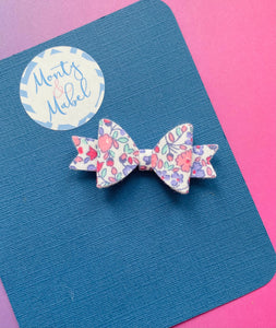 Sale: Pastel Ditsy Extra Small Bow