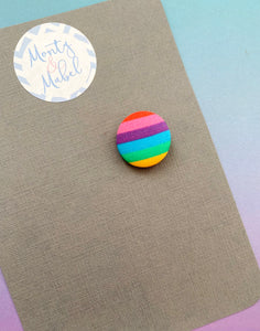 Sale: Rainbow Stripes Tiny Bobble (Single)