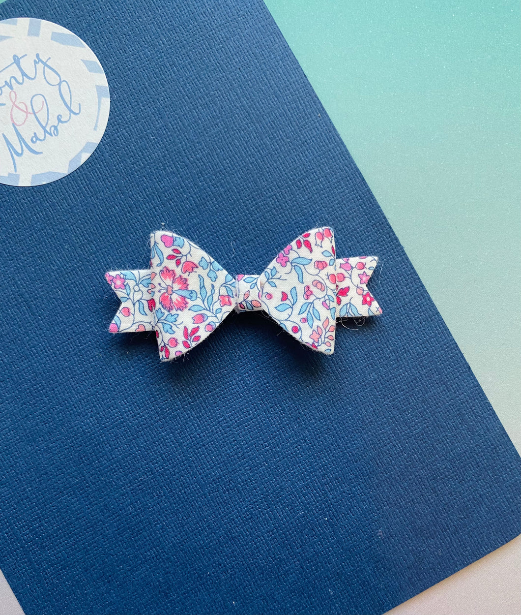 Sale: Liberty Floral Extra Small Bow
