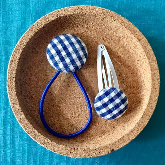 Navy Gingham
