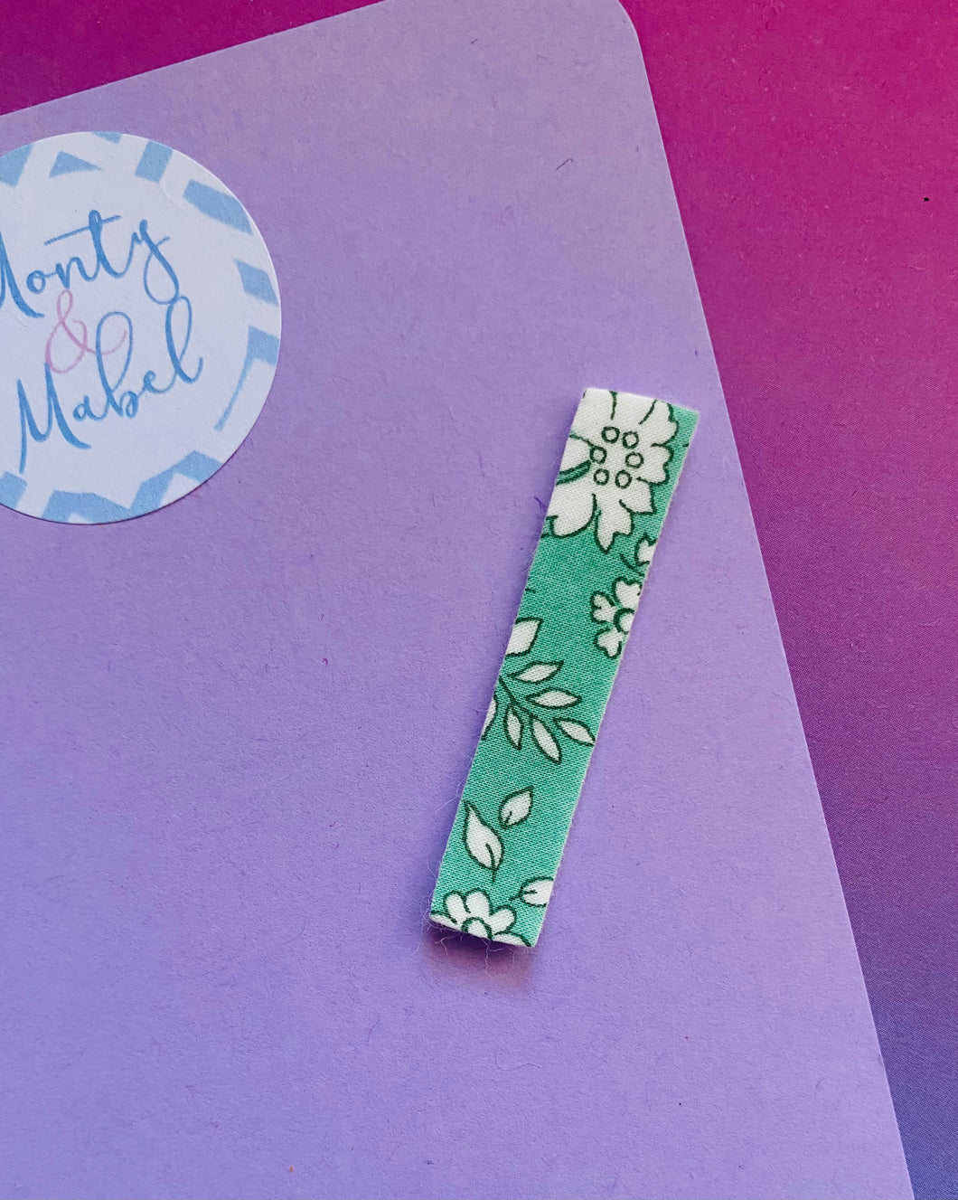 Sale: Liberty Mint Capel Floral Plain Fringe Clip