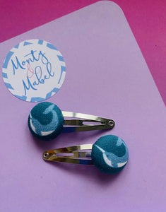 Sale: Narwhal Tiny Clips (Pair)