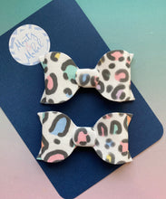 Sale: Leopard Print Medium Bow