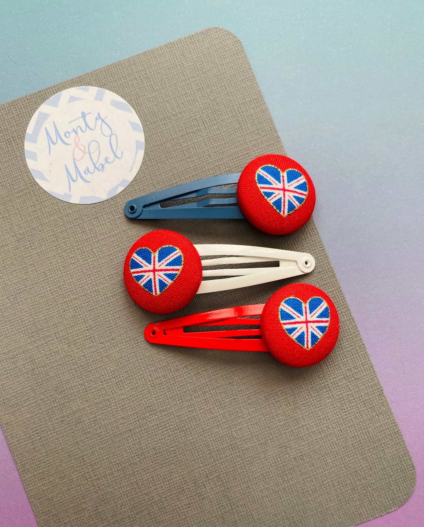 Union Jack Hearts (Red)