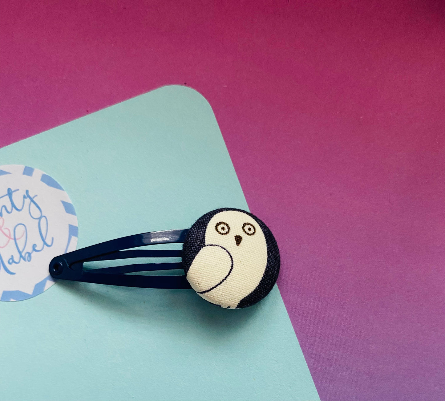 Sale: Navy Owl Standard Clip (Single)