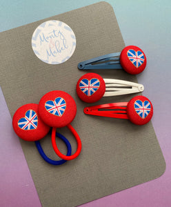 Union Jack Hearts (Red)