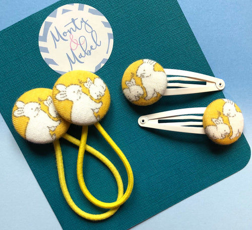 Made With Boden’s Mustard Yellow Baby Bunnies