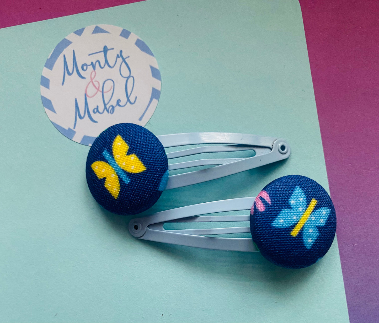 Sale: Butterflies Standard Clip (Pair)