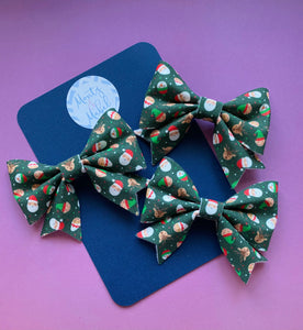 Sale: Christmas Violet Bow